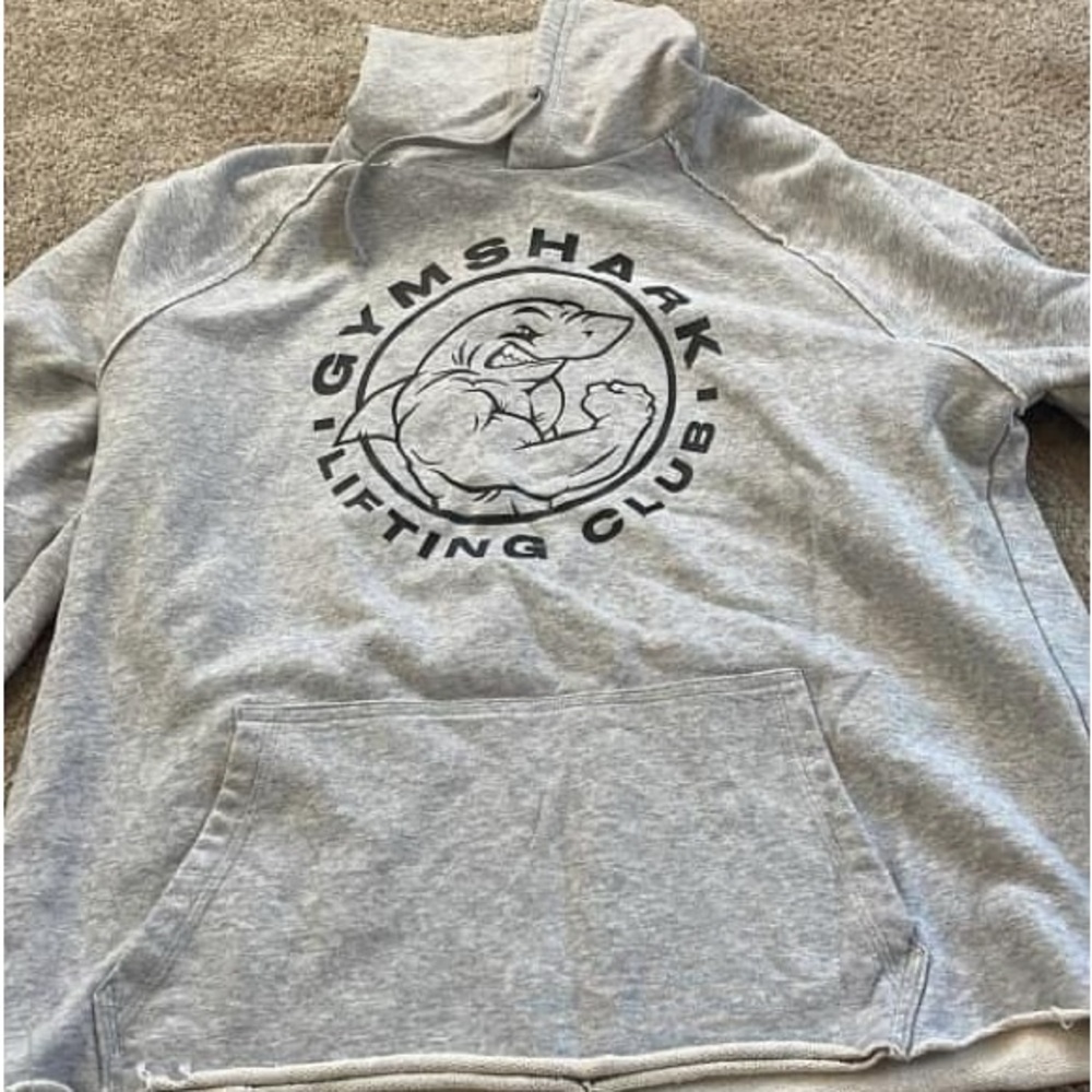 Gym shark hoodie.